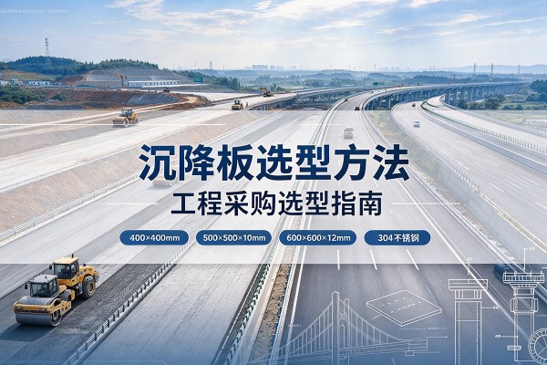 保德沉降板选择方法