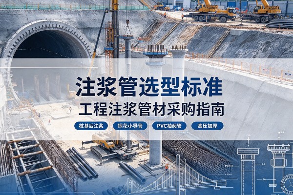 保德注浆管选型标准