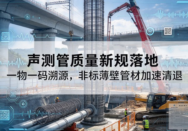 保德声测管质量新规落地，一物一码溯源，非标薄壁管材加速清退