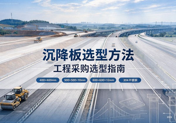 保德沉降板选择方法